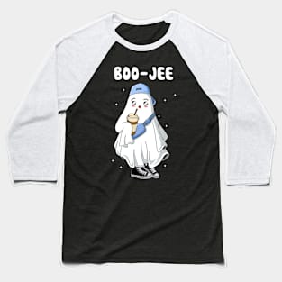 Spooky Season Cute Ghost Halloween Costume Boujee Boo-Jee Baseball T-Shirt